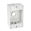 SB450WH - WHT Outlet Box - Hubbell--Raco