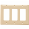 SP263I - Plastic Wallplate 3G 3SPLEX W/Out Line Iv - Legrand-Pass & Seymour