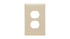 SPJ8I - Plastic Wallplate JR Jumbo 1G Duplex W/Out Line Iv - Pass & Seymour/Legrand