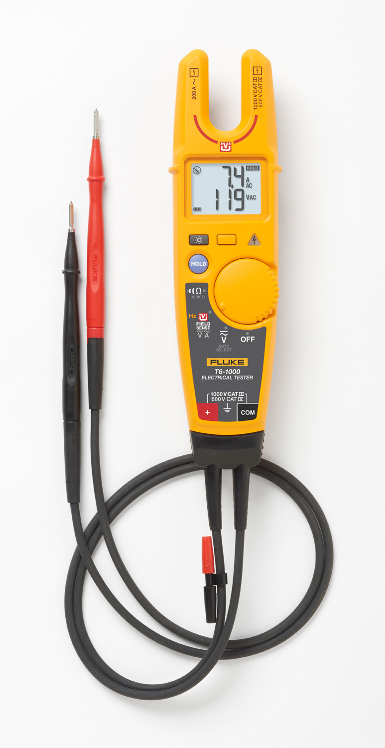 T61000 - Electrical Tester W/Fieldsense(TM), Flat - Fluke