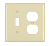 TP18I - Trademaster Wallplate 2G 1 Toggle 1 Duplex Iv - Pass & Seymour/Legrand