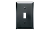 TP1BK - Trademaster Wallplate 1G 1 Toggle BK - Legrand-Pass & Seymour