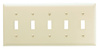TP5LA - Trademaster Wallplate 5G 5 Toggle La - Legrand-Pass & Seymour