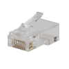 VDV826702 - Pass-Thru Modular Data Plug, RJ45- CAT5E, 50PK - Klein Tools