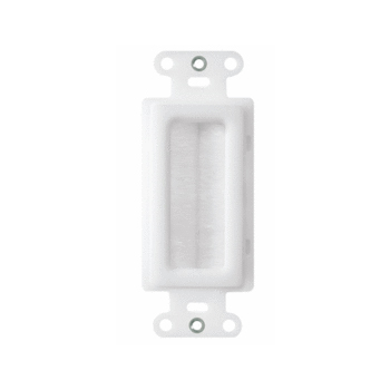 WP1014WH - White Cable Access Strap - Legrand-On-Q
