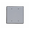 WPB2 - WP Cover 2G Blank W/Gasket - Pass & Seymour/Legrand