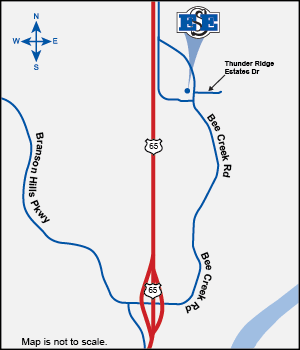 Map to Branson, MO store 212