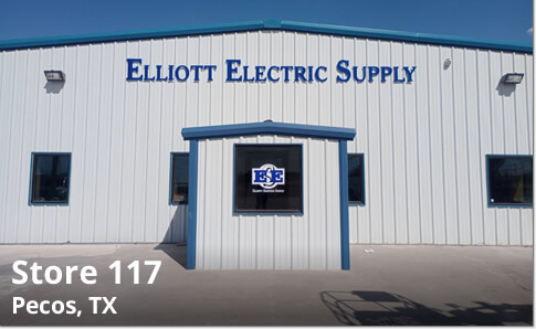  Elliott Electric Supply will be opening a new electrical supply store in Pecos, Texas.