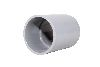 078063 - 2" SCH40 Long Line PVC Coupling W/ Center Stop - Kraloy