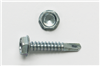 10X112HTJ - #10 X 1-1/2 HWH Type 3 Self Drill Screw Zinc - Peco Fasteners