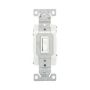 12427W - Switch Toggle 4WAY 15A 120V GRD WH - Eaton Wiring Devices