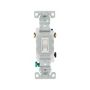 13037WB0X - Switch Toggle 3-Way 15A 120V GRD WH - Eaton