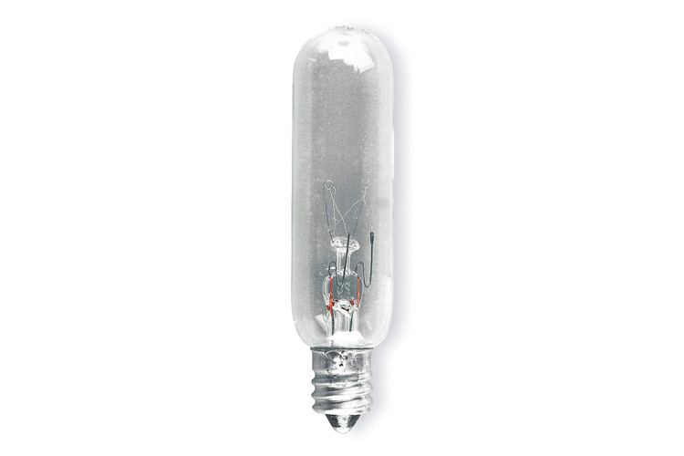 15T6145 - 15W 145V T6 Cand Base Clear Incand Exit Lamp - Ge Current, A Daintree Company