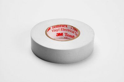 1700CWH - Tem Vinyl Electrical Tape 1700C, 3/4" X 66', White - Temflex