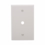 2028WB0X - Wallplate 1G W/.375" Hole THRMST Mid WH - Eaton