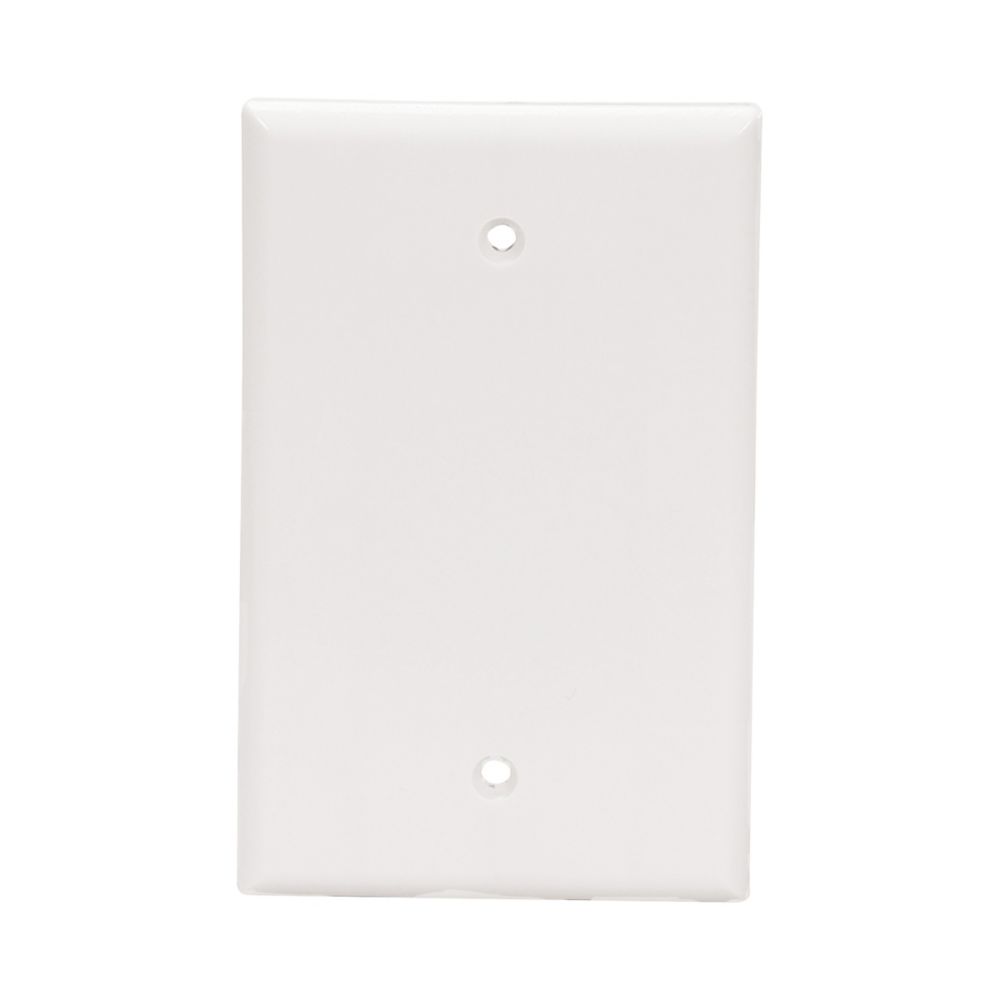 2029W - Wallplate 1G Blank THRMST Box MNT Mid WH - Eaton