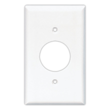 2031WB0X - Wallplate 1G SGL Recp Thermoset Mid WH - Eaton