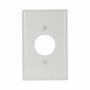 2031WB0X - Wallplate 1G SGL Recp Thermoset Mid WH - Eaton