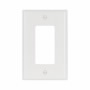 2051W - Wallplate 1G Decorator Thermoset Mid WH - Eaton Wiring Devices