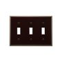 2141B - Toggle Wallplate, BR - Eaton Wiring Devices