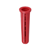 22 - #8-#10-#12 Red Conical Plastic Anchor - LH Dottie