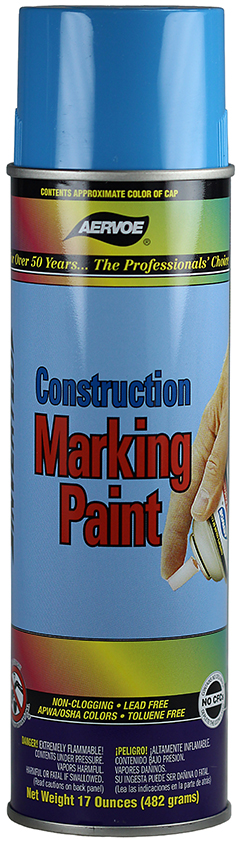 254 - Blue Construction Marking Paint - LH Dottie