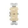 276V - Switch Duplex Comb 3WAY/3WAY 15A 120V Iv - Eaton Wiring Devices