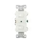 276WB0X - Switch Duplex Comb 3WAY/3WAY 15A 120V WH - Eaton