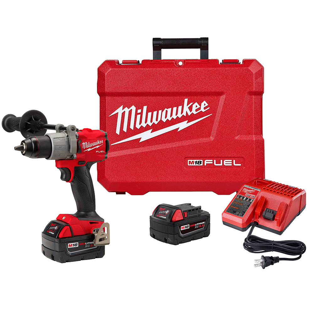 280422 - M18 Fuel 1/2" Hammer Drill Kit - Milwaukee®