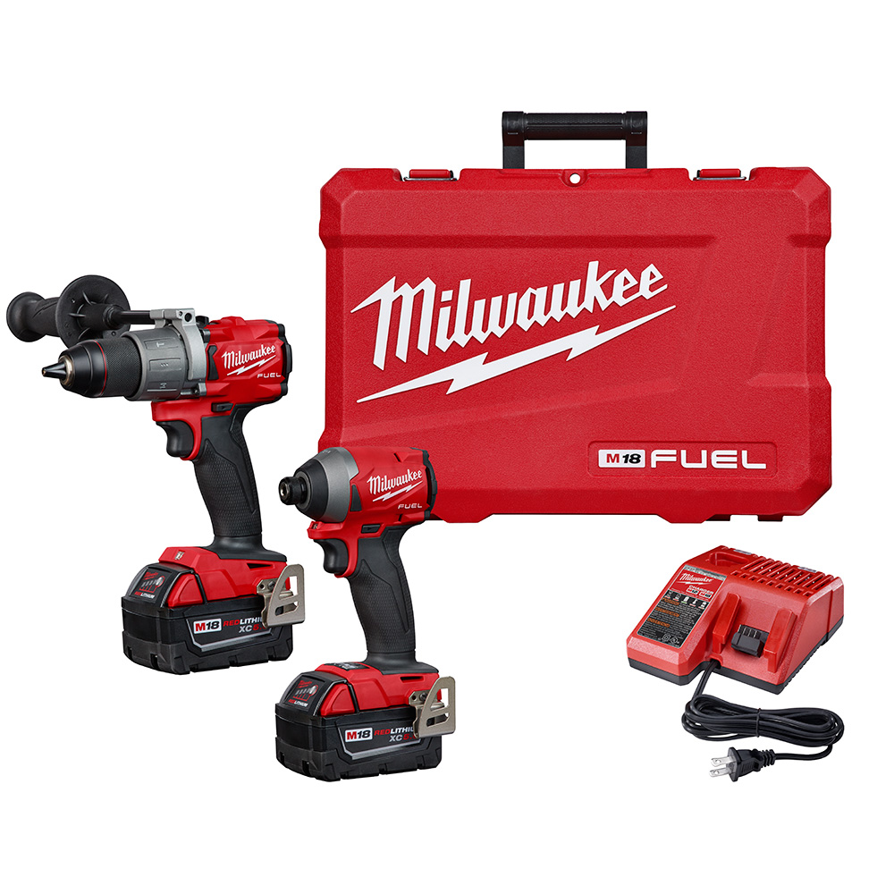 299722 - M18 Fuel 2-Tool Combo Kit: Hammer Drill/Imp - Milwaukee®