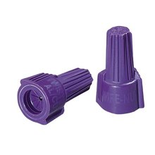 30065 - Twister Al/Cu Wire Conn, Model 65 Purple, 2/Card - Ideal
