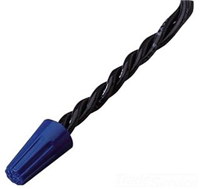 30072 - Wire-Nut Wire Conn, Model 72B Blue, 100/Box - Ideal