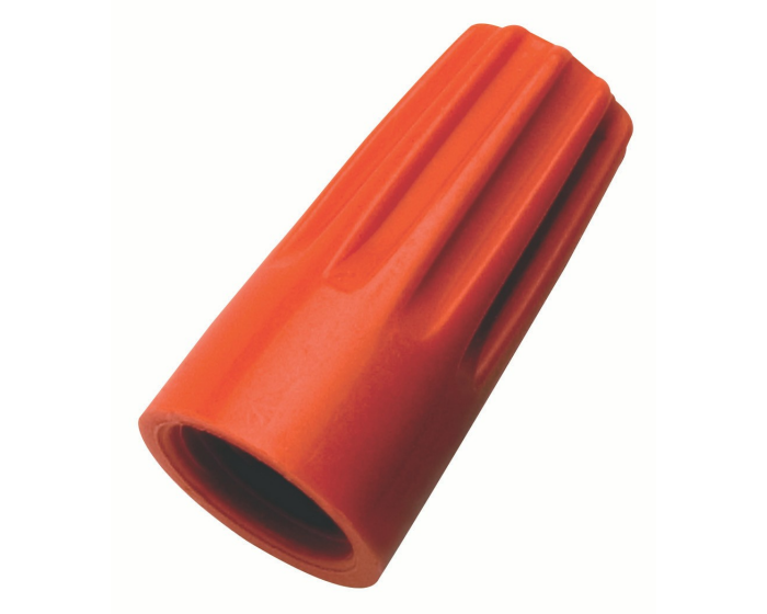 30073J - Wire-Nut Wire Conn, Model 73B Orange, 300/Jar - Ideal