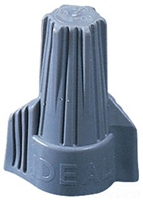 30342 - Twister Wire Conn, Model 342 Gray, 50/Box - Ideal
