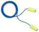 3111250 - Earsoft Yellow Neons Earplugs, Corded, Regular Size - 3M