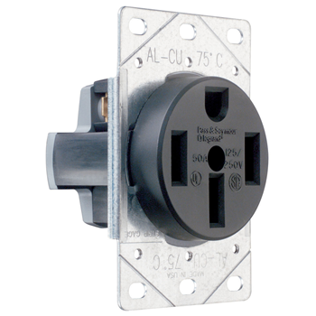 Pass & Seymour 50amp Range Receptacle 3894 for sale online 