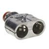 3939ASP - 1/2" Insulated Duplex E-Z Lock Snap-In MC Connect - Bridgeport