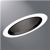 457W - 7" Slope Ceiling Trim Baffle W/White Coilex Baffle - Halo