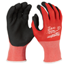 48228901 - Cut Level 1 Nitrile Dipped Gloves - Milwaukee Electric Tool