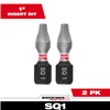 48324421 - Shockwave Impact Square Recess #1 Insert Bits 2PK - Milwaukee®