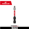 48324473 - Shockwave 2 Impact Square Recess #3 Power Bit - Milwaukee®