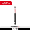 48324572 - Shockwave 3-1/2" Impact Square Recss #2 Power Bit - Milwaukee®