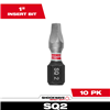 48324607 - Shockwave Impact Square Recess #2 Insert Bits - Milwaukee®