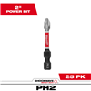 48324762 - Shockwave 2" Impact Phillips #2 Power Bits 25PK - Milwaukee®