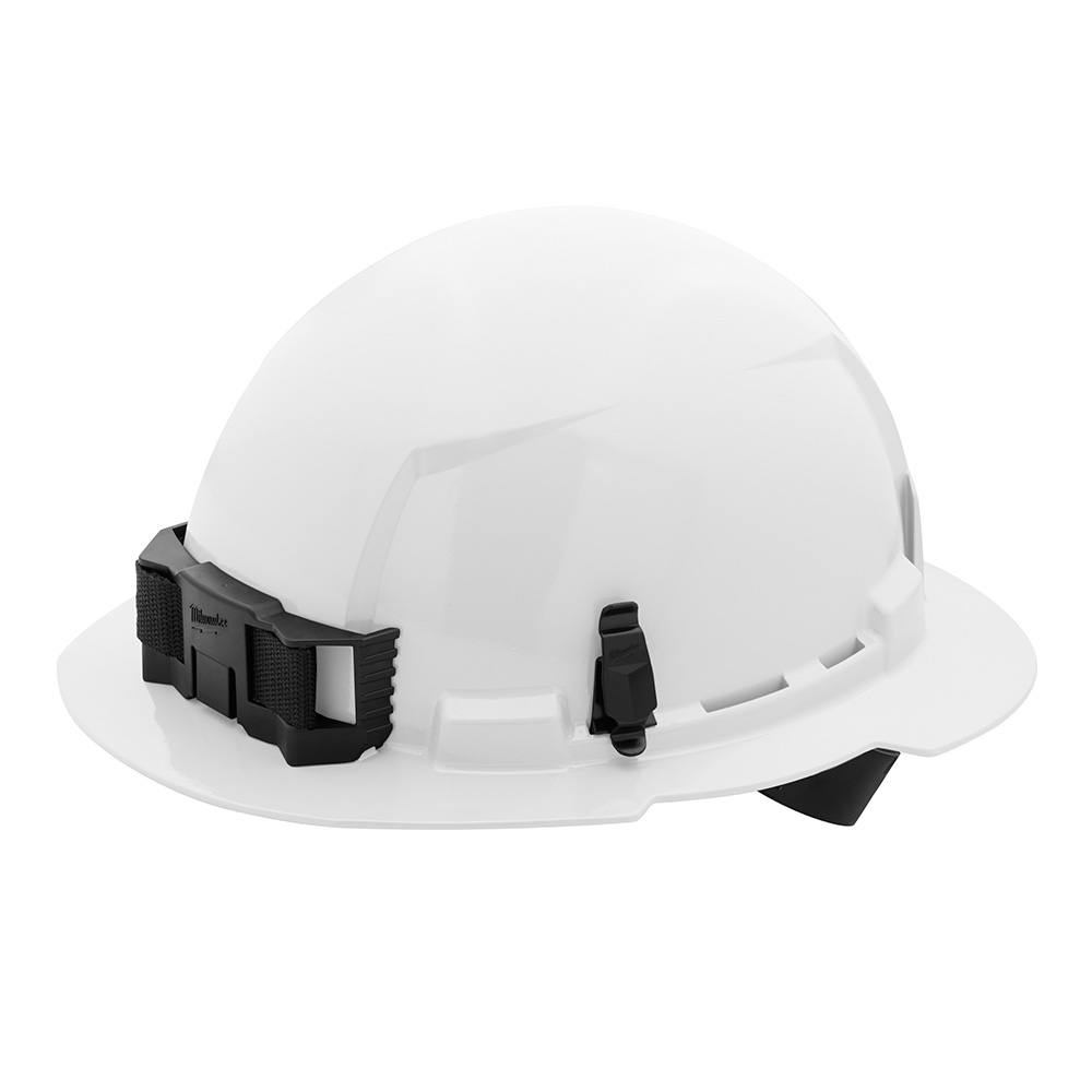 48731101 - Full Brim Hard Hat W/4PT Ratcheting Suspension - Milwaukee®