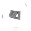51800 - HBL 1G WP DPLX RCPT CVR - Bell