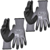 60590 - Knit Dipped Gloves, Cut Level A4, Touchscreen, X-L - Klein Tools