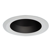6126BB - 6" SHLW FC Black BFL, White SF Ring - Cooper Lighting Solutions