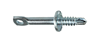 631TK - 1/4'' X 2'' Self-Drilling Flat Hanger Screw - LH Dottie