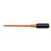 6617INS - Insulated Screwdriver, #1 Square, 7" Round Shank - Klein Tools